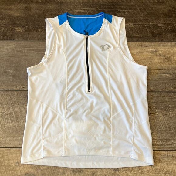Pearl Izumi Women's Cycling 1/2 Zip Tank Size L - Picture 1 of 7